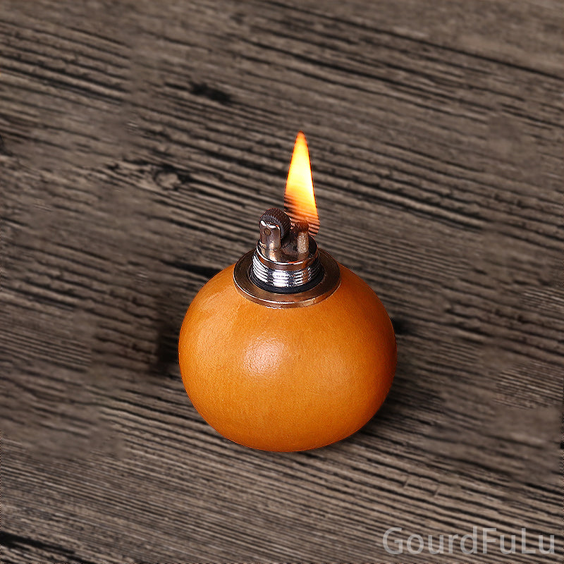 Gourd lighter pendant jewellery boutique small hand-held playing ornaments crafts natural open mouth