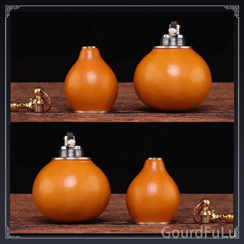 Gourd lighter pendant jewellery boutique small hand-held playing ornaments crafts natural open mouth