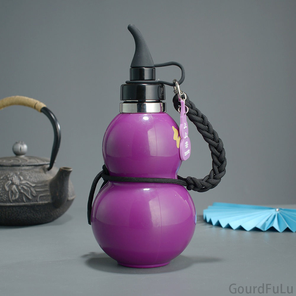 New explosive black myth Taiji gourd insulation cup, outdoor creative sports kettle, large-capacity portable water cups