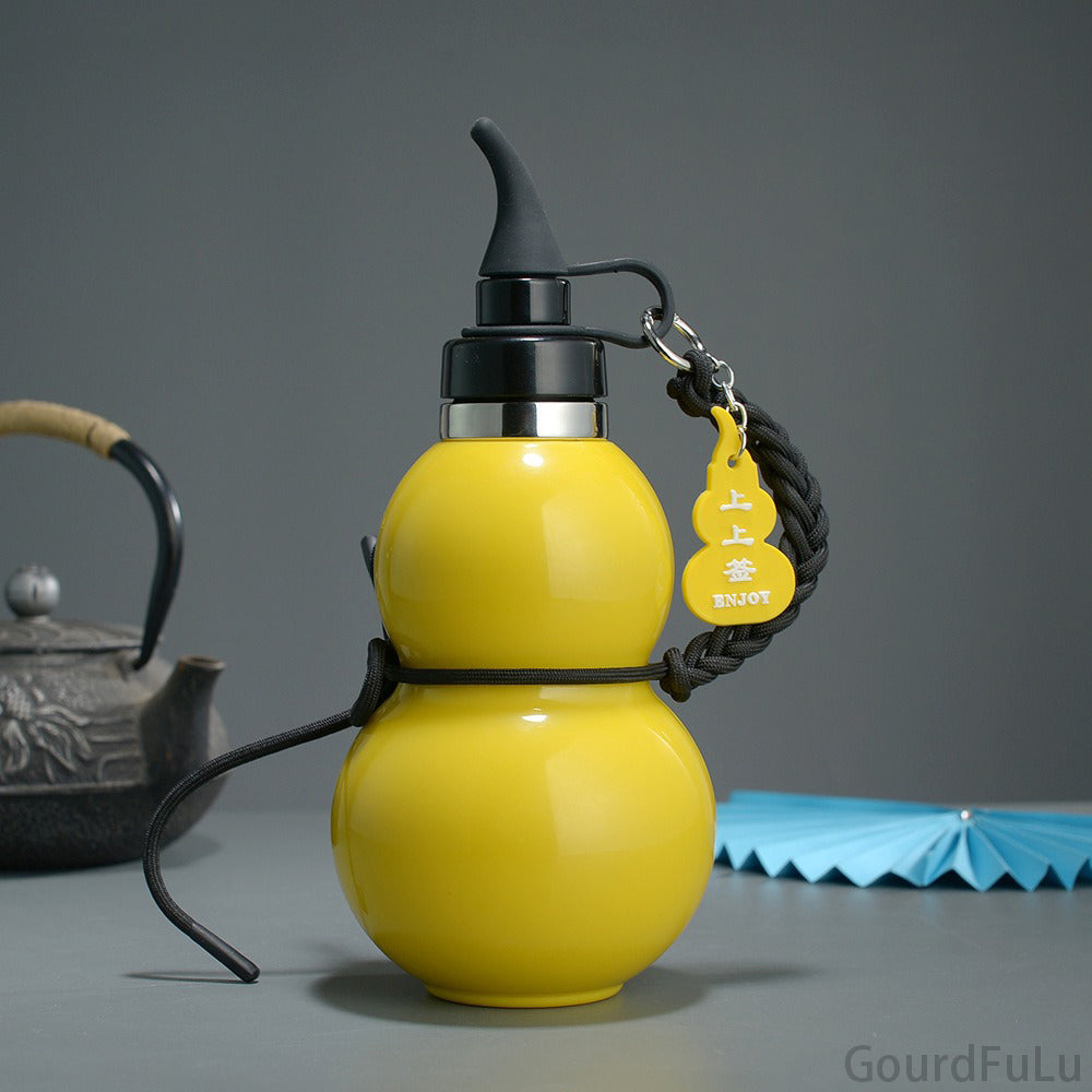 New explosive black myth Taiji gourd insulation cup, outdoor creative sports kettle, large-capacity portable water cups